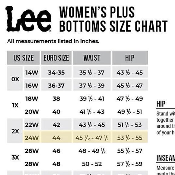 LEE Plus Women's Skinny Leg  Sculpting Jeans  Dark Wash 24 Petite NWT - Picture 11 of 11